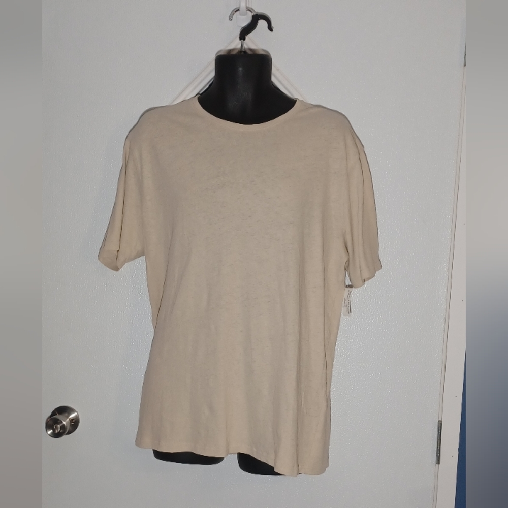 Goodthreads Men's Short Sleeve Shirt Size L